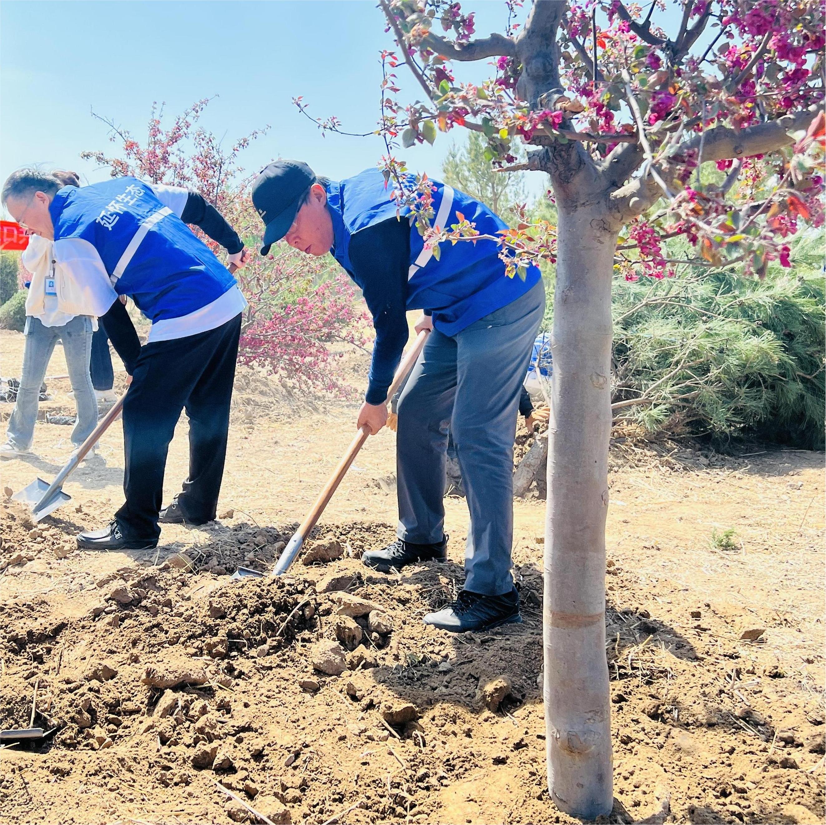 “保護北京母親河 共建首都水源地”義務植樹活動在懷來官廳水庫國家濕地公園舉行