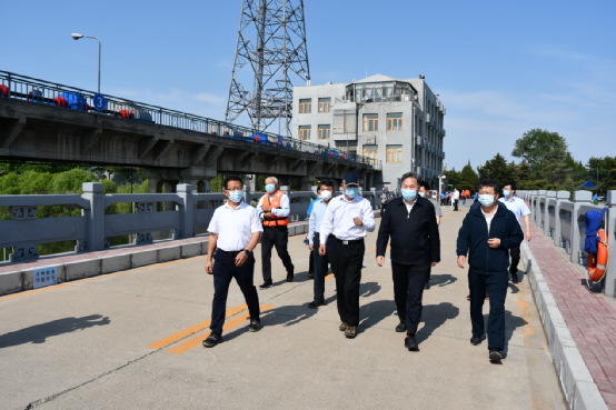 水利部副部長陸桂華赴永定河北京段調研