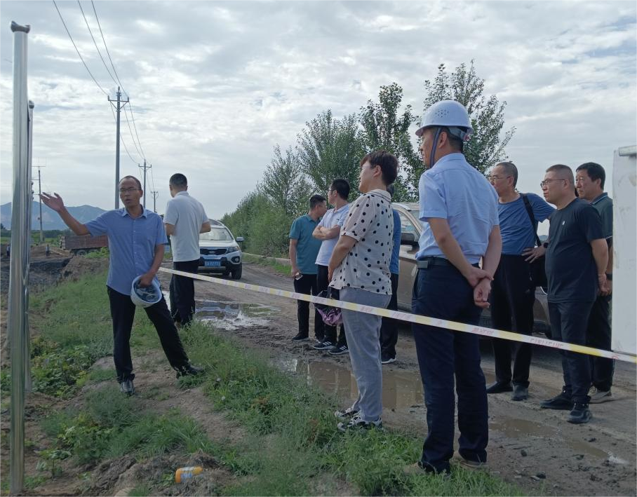 山西省水利廳對朔州市口泉河河道綜合治理與生態(tài)修復(fù)工程進行質(zhì)量考核