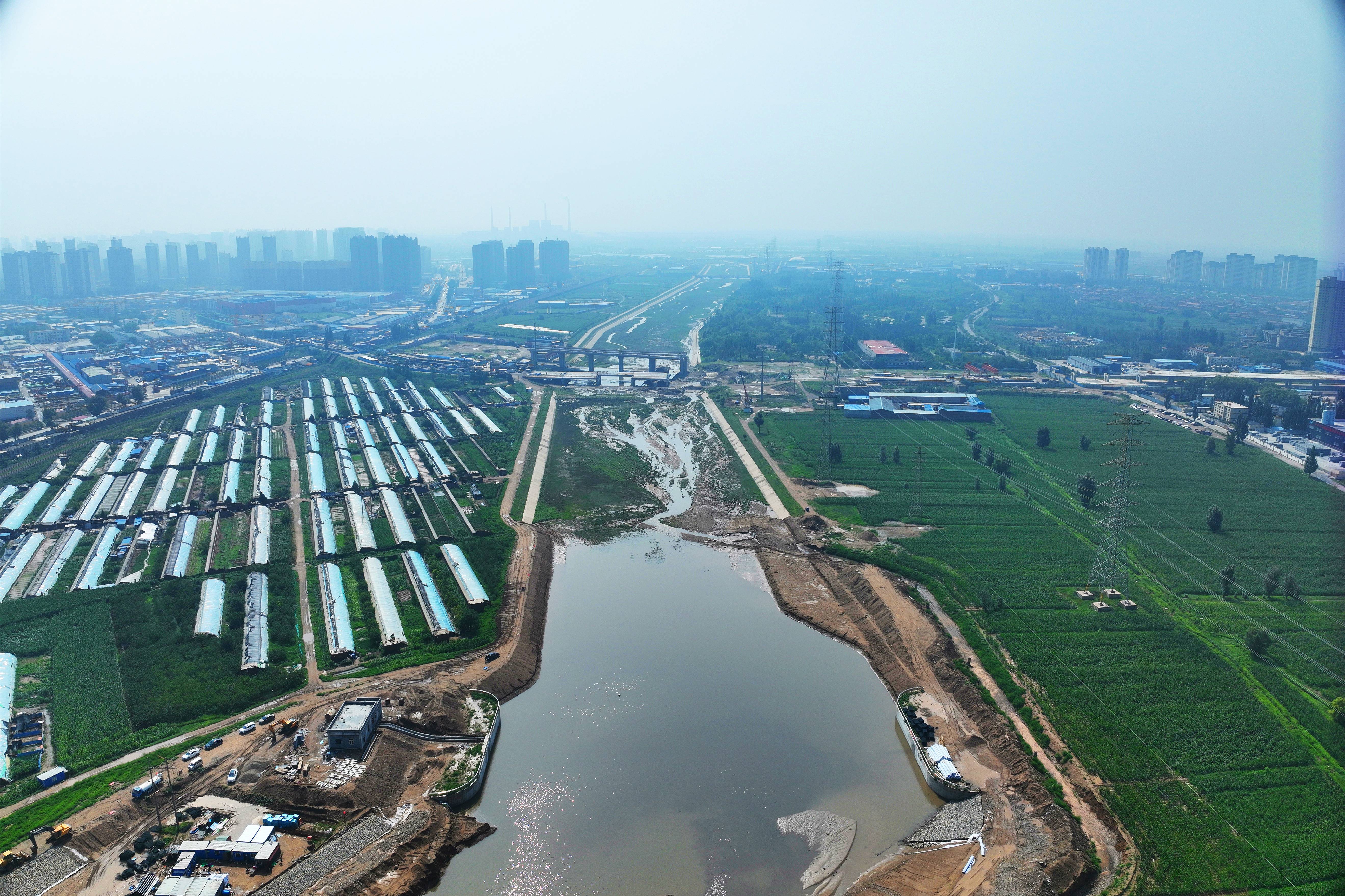 大同市十里河綜合治理與生態(tài)修復工程（小站跌水至大慶公路橋段）六個分部工程通過驗收